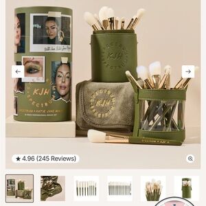 Spectrum Katie Jane Hughes 25 Piece Makeup Brush Set (NWT)